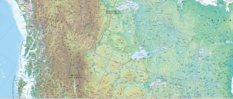 British Columbia Maps