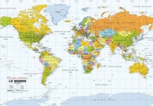 political-world-wall-map-french-language