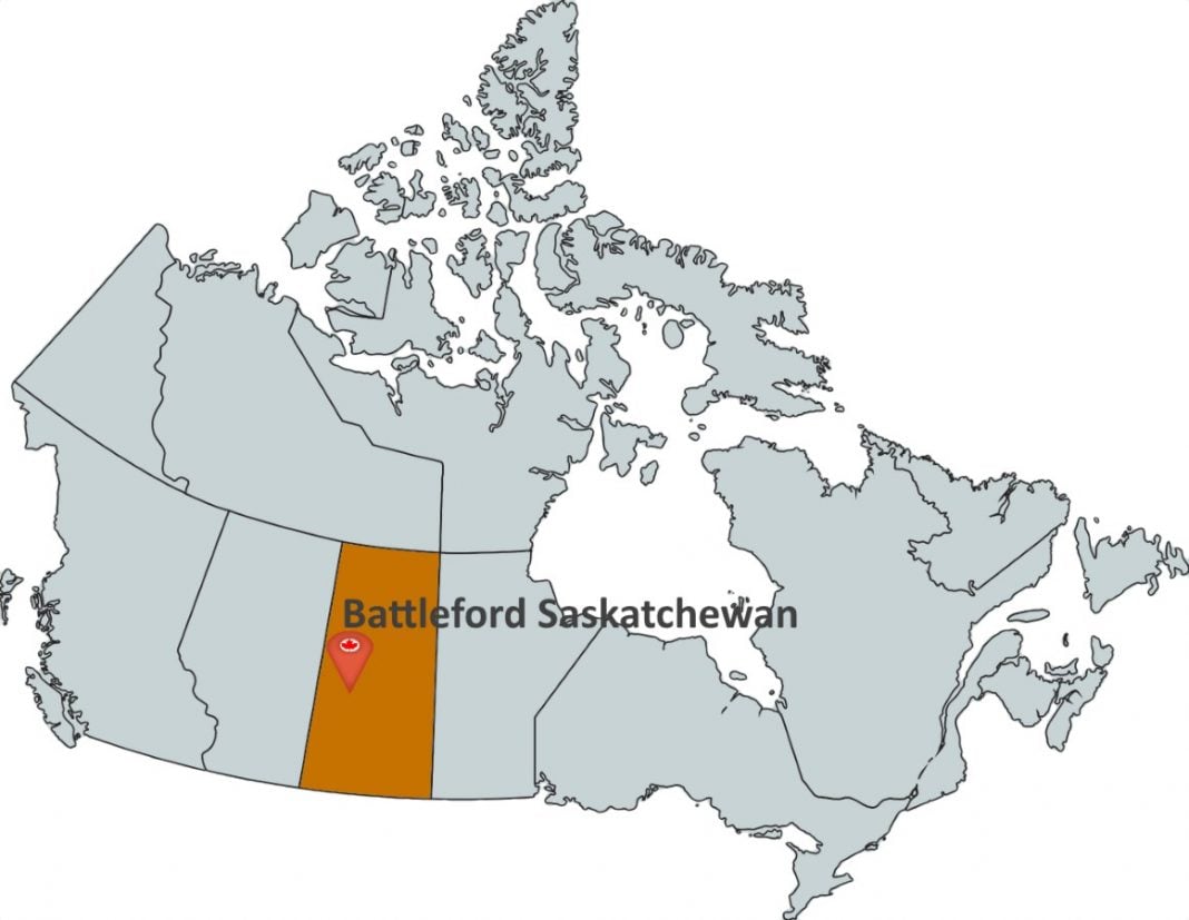 Where is Battleford Saskatchewan?
