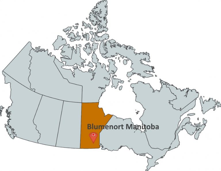 Where is Blumenort Manitoba?