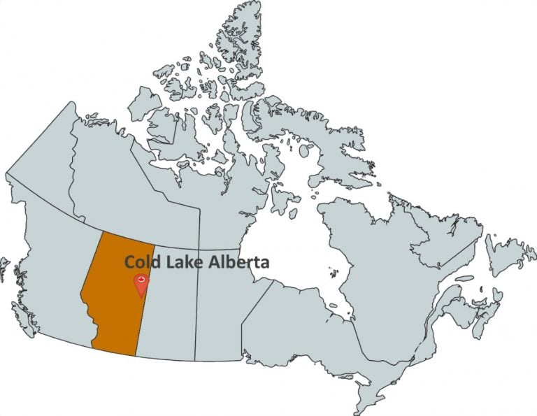 Where is Cold Lake Alberta?