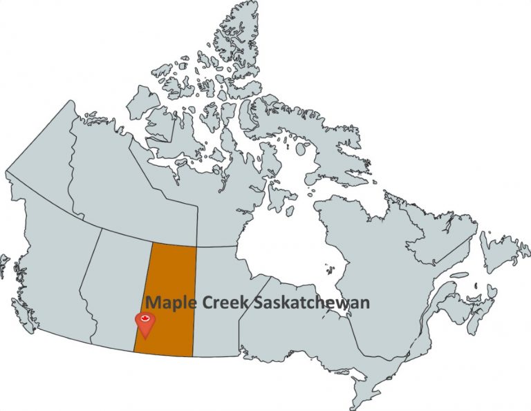 Where is Maple Creek Saskatchewan?