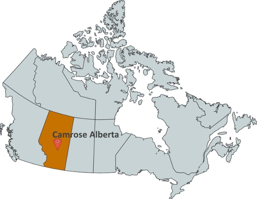 Where is Camrose Alberta?