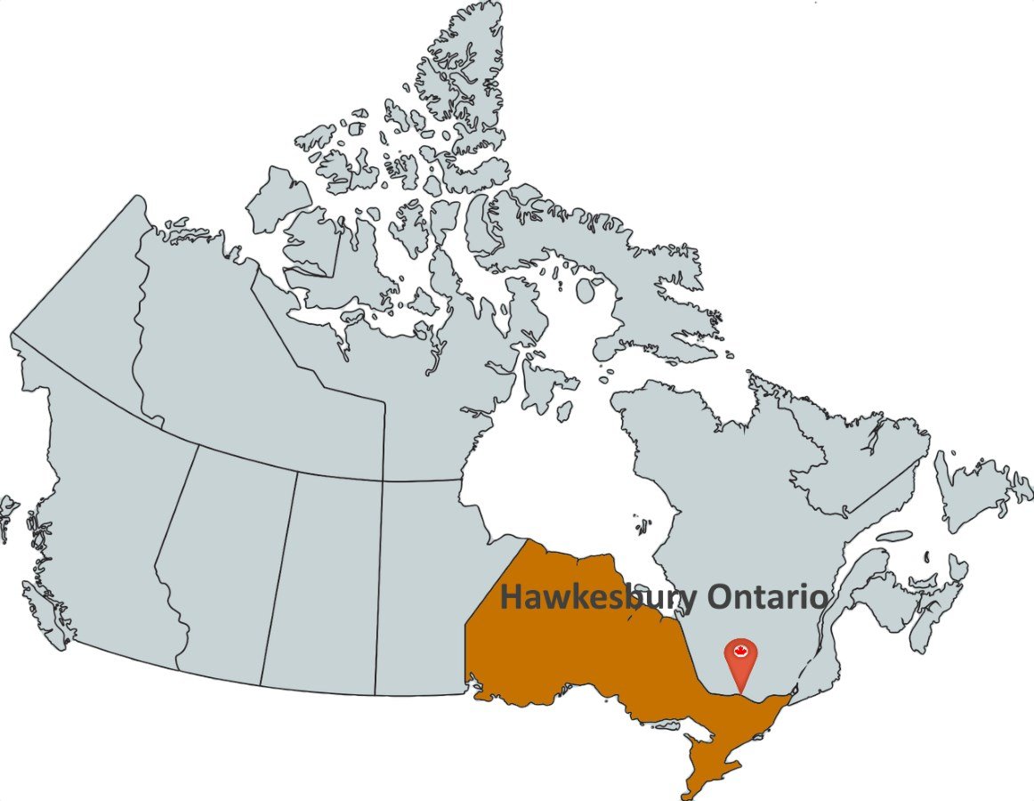 Hawkesbury Ontario Map