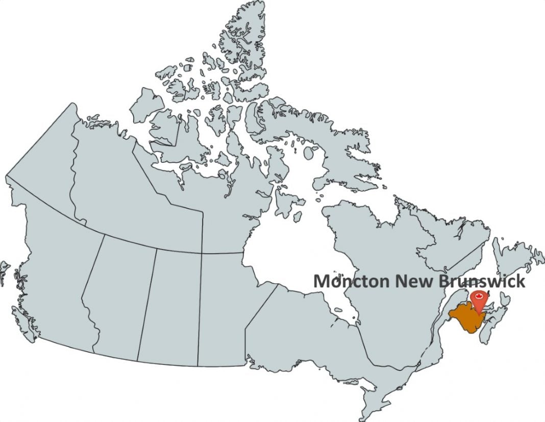 Where is Moncton New Brunswick?