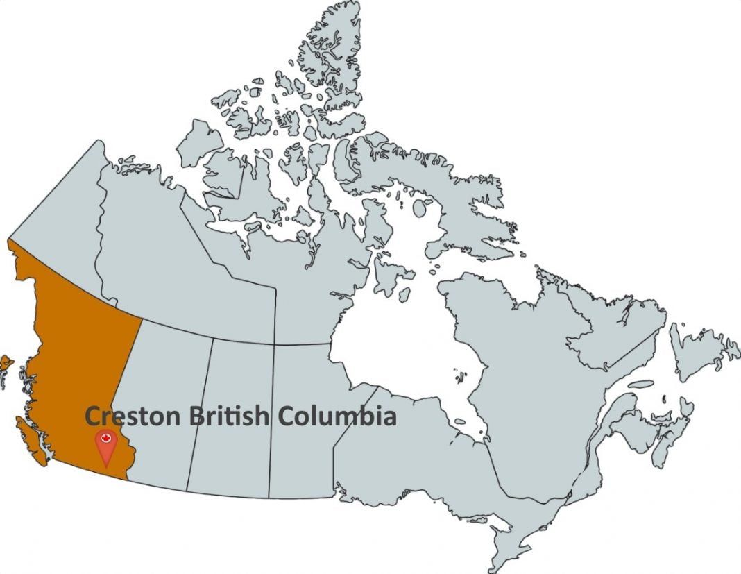 Where is Creston British Columbia?