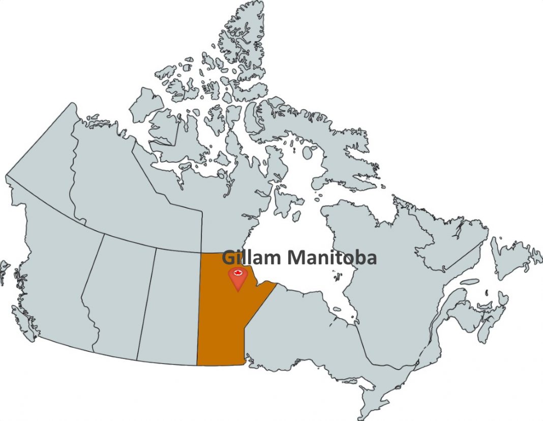 Where is Gillam Manitoba?