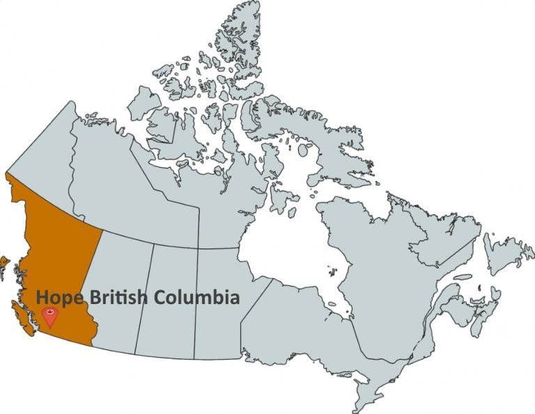 Where is Hope British Columbia?
