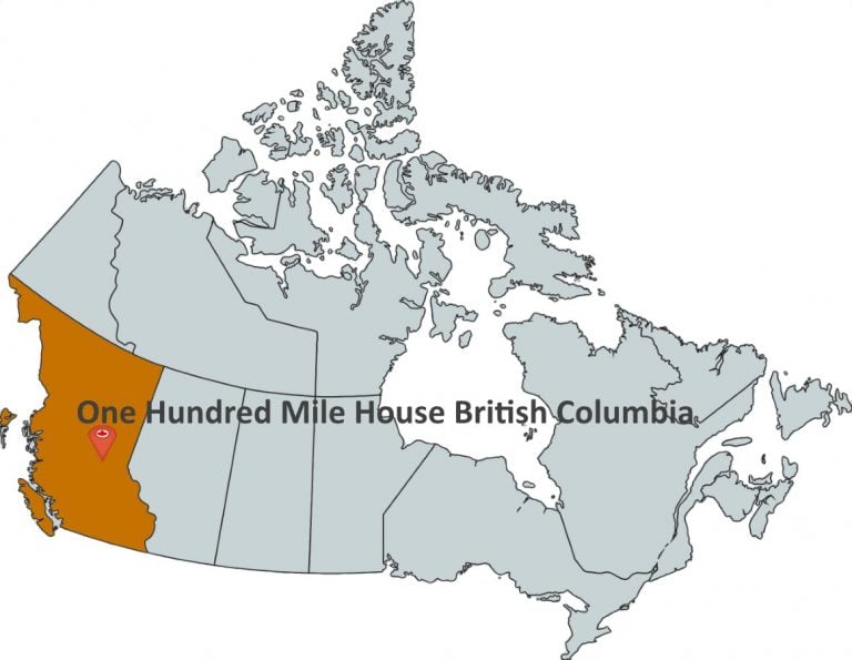 Where is One Hundred Mile House British Columbia?