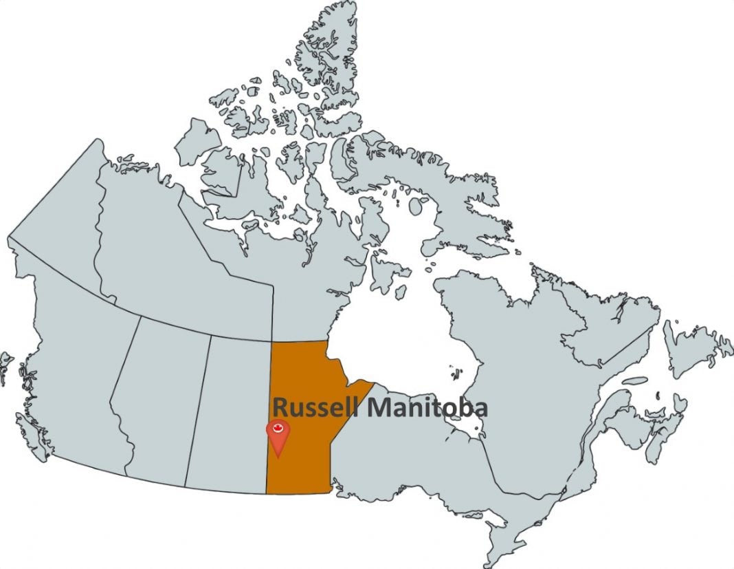 Where is Russell Manitoba?