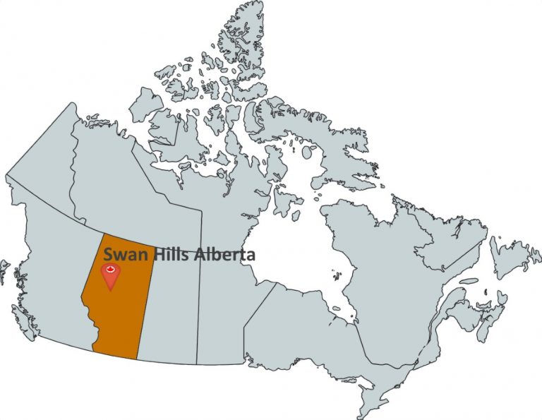 Where is Swan Hills Alberta?