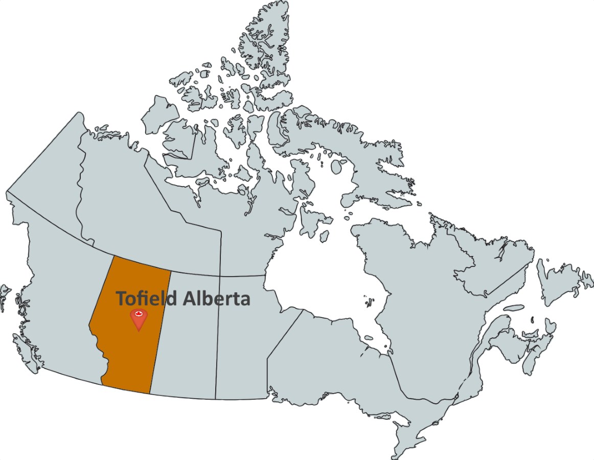 Where is Tofield Alberta? MapTrove