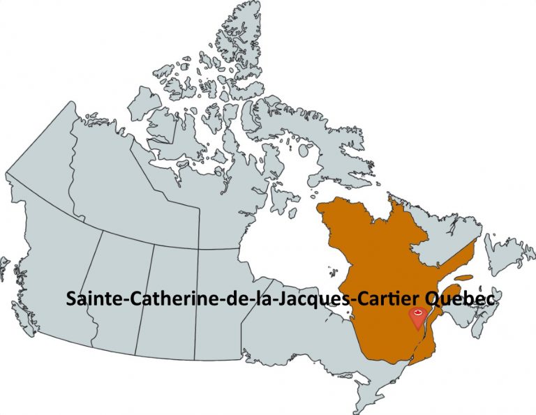 Where is Sainte-Catherine-de-la-Jacques-Cartier Quebec?