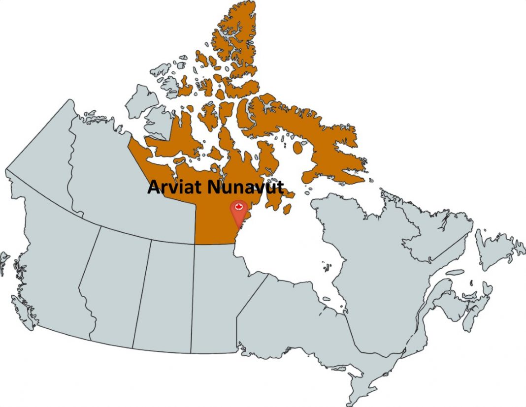 Where is Arviat Nunavut?