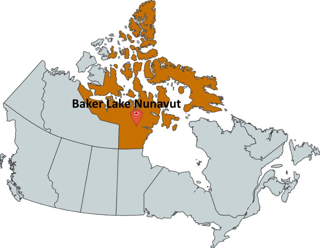Where is Baker Lake Nunavut?