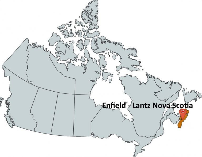 Where is Enfield - Lantz Nova Scotia?