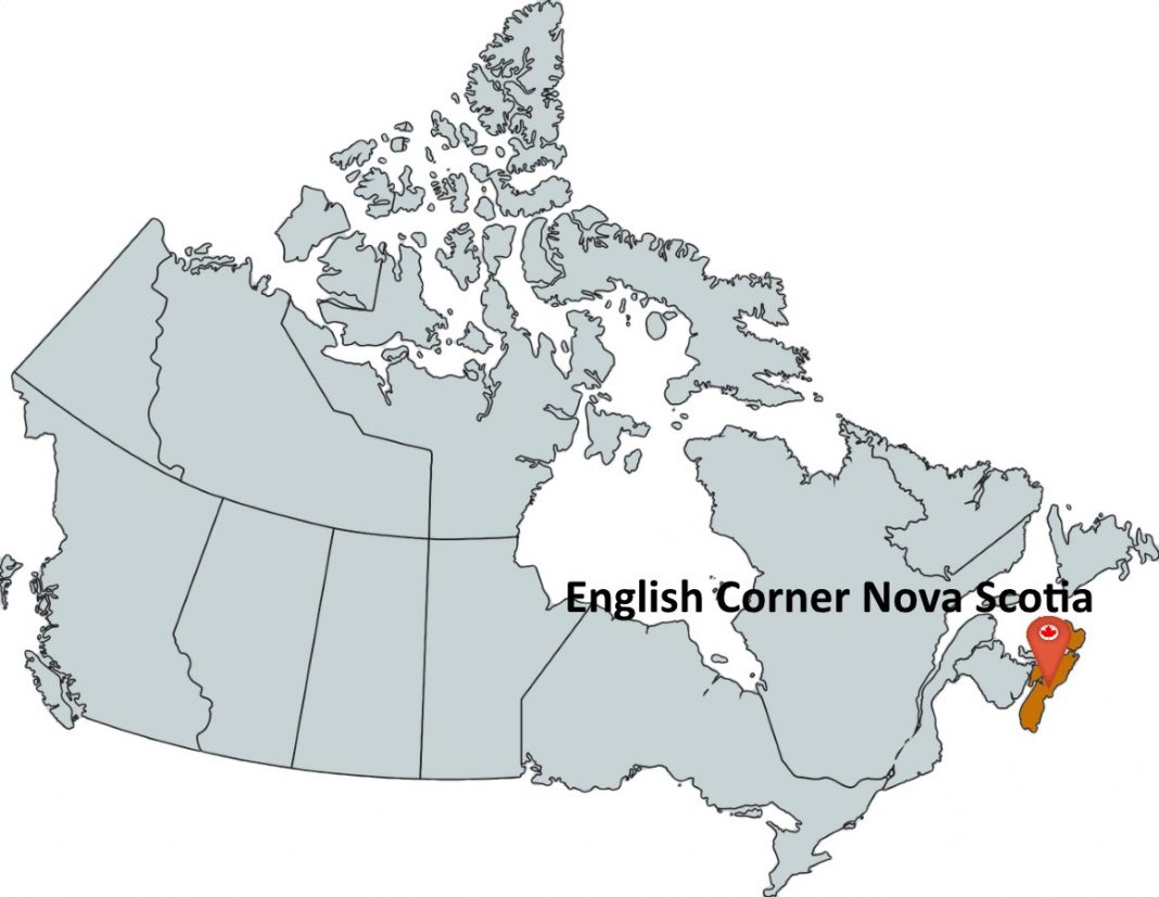 Where is English Corner Nova Scotia?