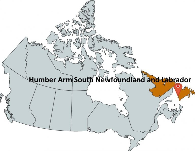Where is Humber Arm South Newfoundland and Labrador?