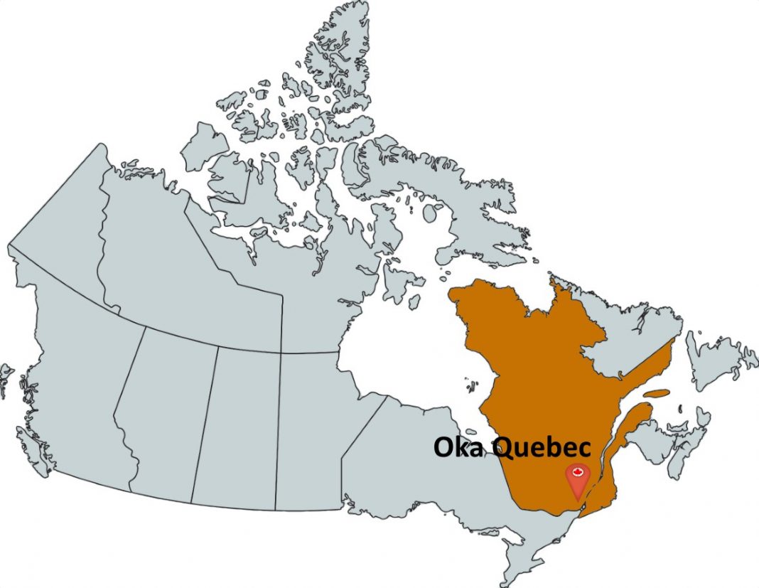 Where is Oka Quebec?