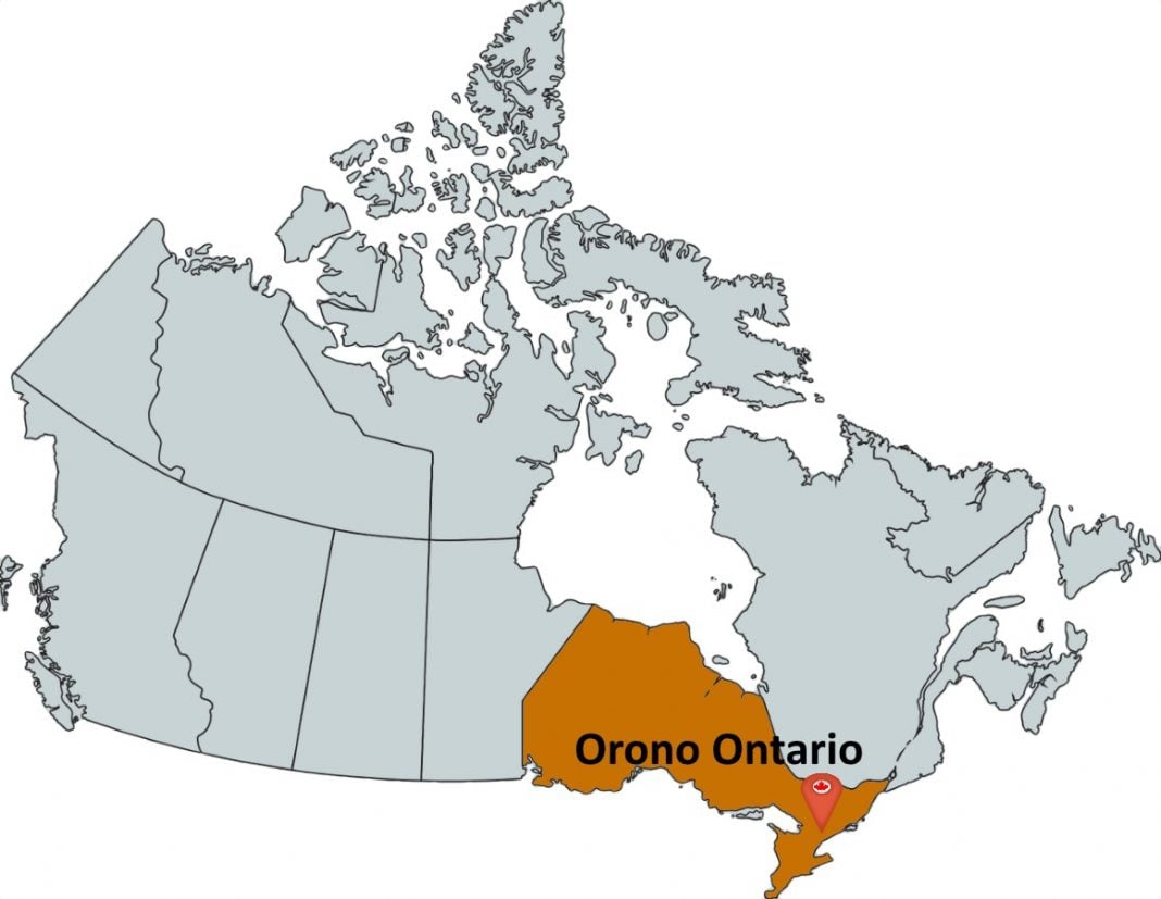 Where is Orono Ontario?