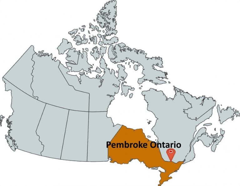 Where is Pembroke Ontario?