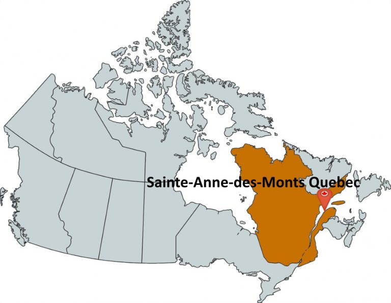 Where is Sainte-Anne-des-Monts Quebec?