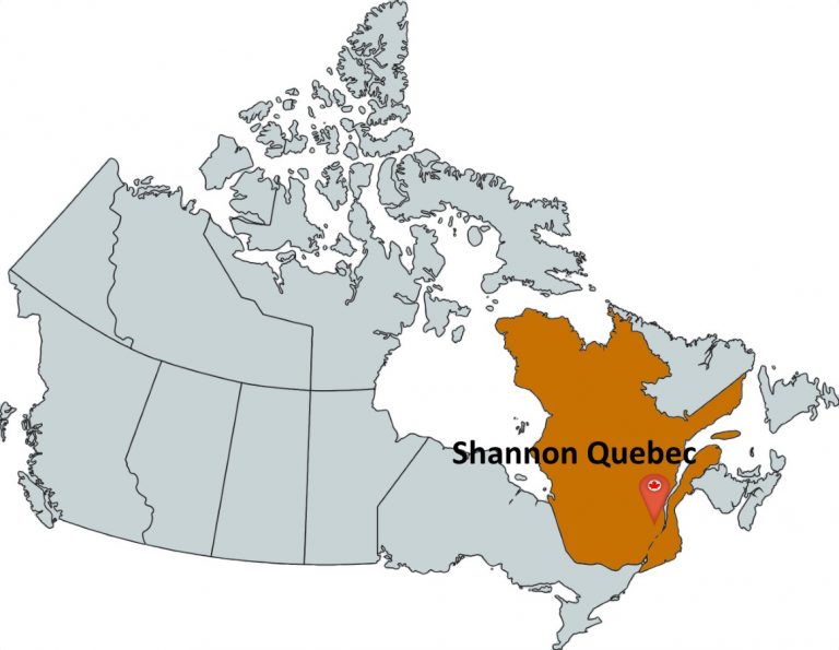 Where is Shannon Quebec?