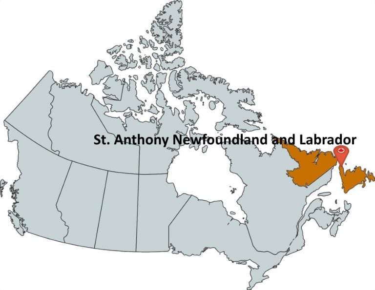 Where is St. Anthony Newfoundland and Labrador?