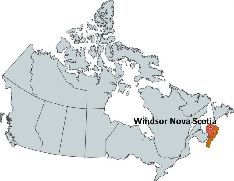 Where is Windsor Nova Scotia?