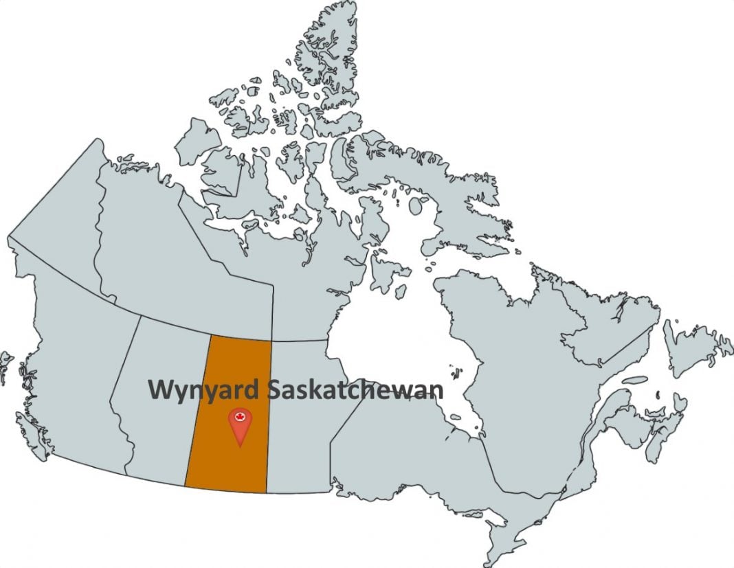 Where is Wynyard Saskatchewan?