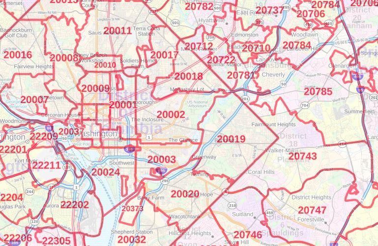 The Story Of Mr Zip And Us Zip Code Map