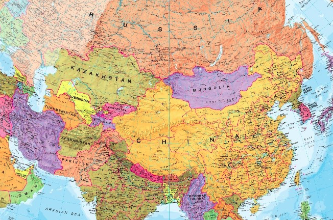 Classic Maps of All Asian Countries For Your Home & Office Decor