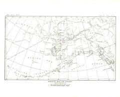 Alaska Published 1891 Map