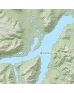 Bennett Lake Map