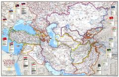 Caspian Region Promise And Peril Published 1999 Map