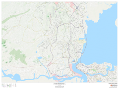 Central Lagos Nigeria Map