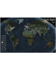 Earth At Night Map
