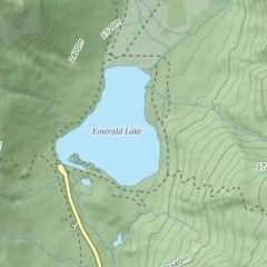 Emerald Lake Map