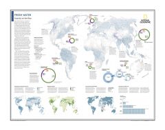 Fresh Water Scarcity On The Rise Atlas Of The World 10Th Edition Map