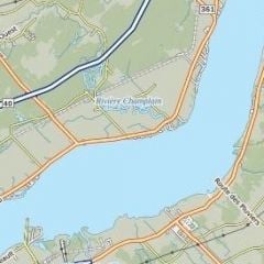 Lake Champlain Map