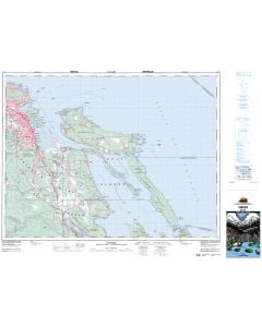 Nanaimo - 92 G/4 - British Columbia Map