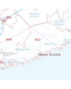 Nova Scotia Postal Code Map