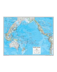 Pacific Ocean Political Atlas Of The World 10Th Edition Map