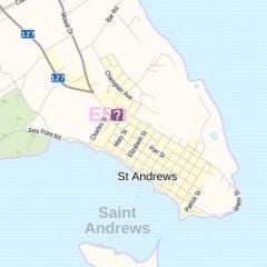 Saint Andrews Map, New Brunswick