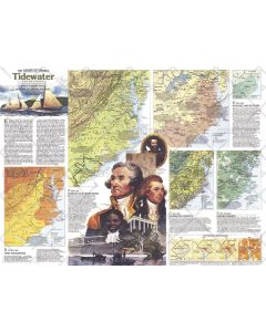Tidewater And Environs Theme Published 1988 Map