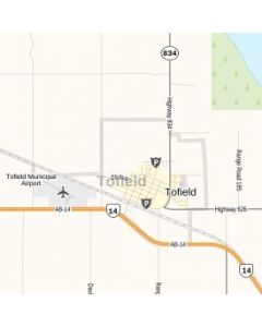 Tofield Alberta Map