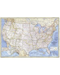United States Published 1987 Map