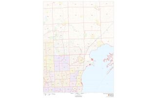 Macomb County ZIP Code Map, Michigan
