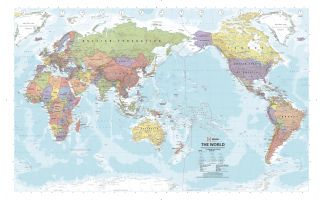 Pacific Centred World Political Supermap