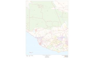 Ventura County ZIP Code Map, California